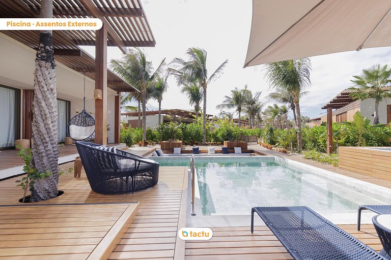 Casa exclusiva com piscina no Origem Fortim