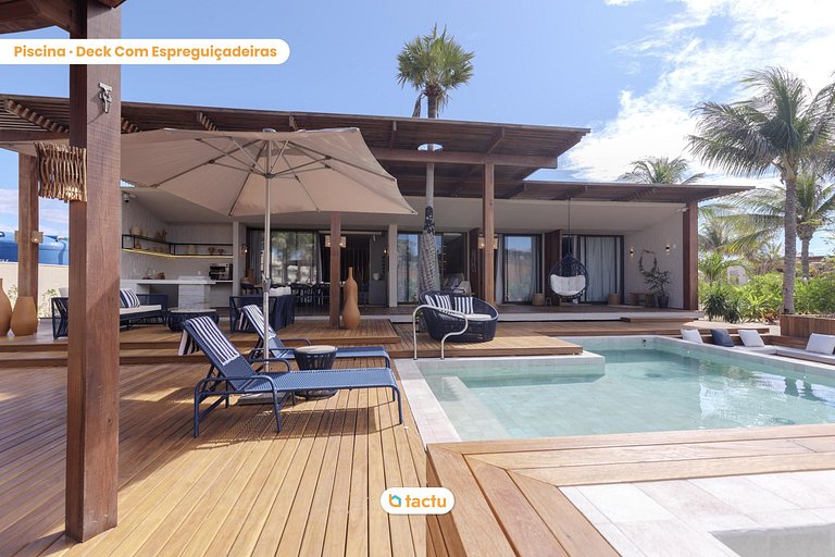 Casa exclusiva com piscina no Origem Fortim