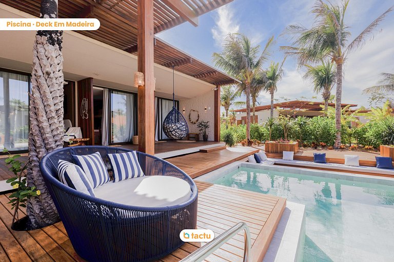 Casa exclusiva com piscina no Origem Fortim
