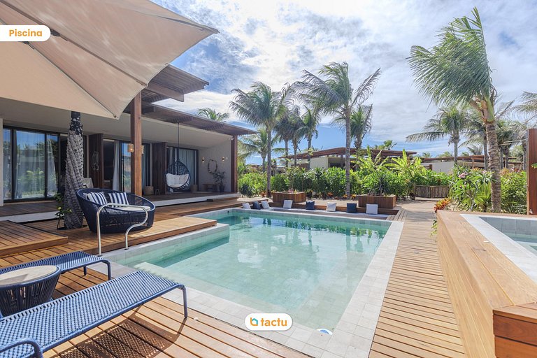 Casa exclusiva com piscina no Origem Fortim