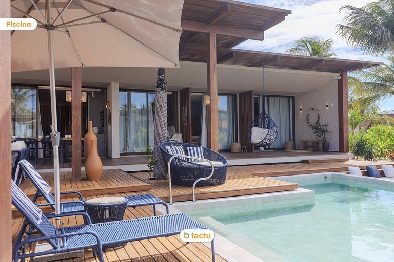 Casa exclusiva com piscina no Origem Fortim