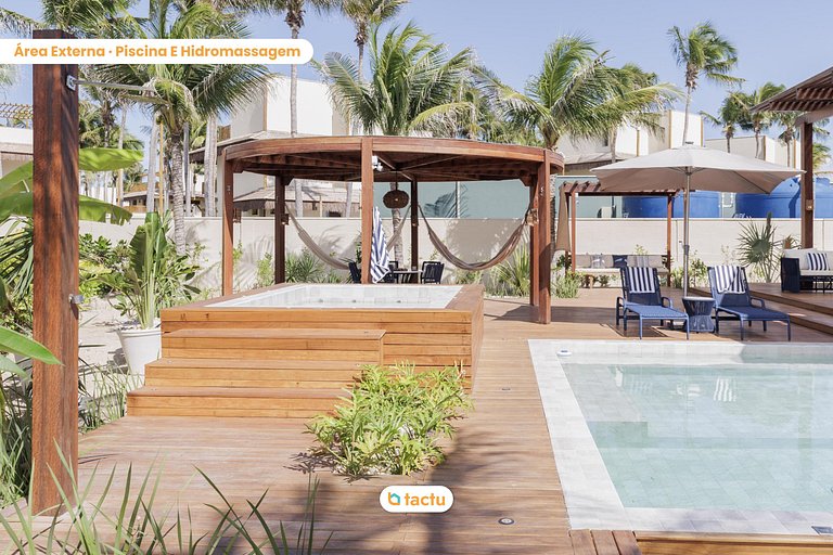 Casa exclusiva com piscina no Origem Fortim