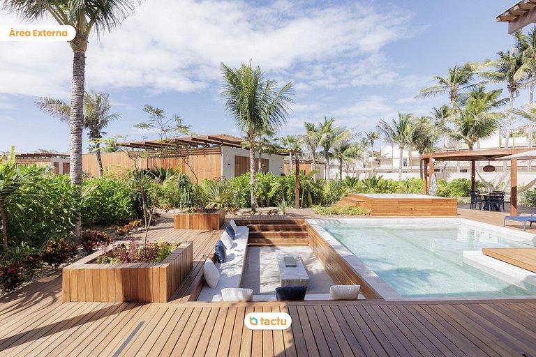 Casa exclusiva com piscina no Origem Fortim