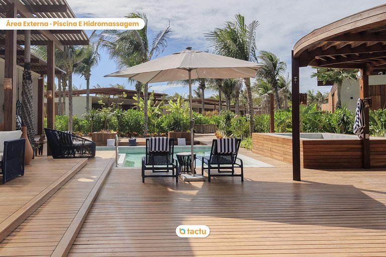 Casa exclusiva com piscina no Origem Fortim