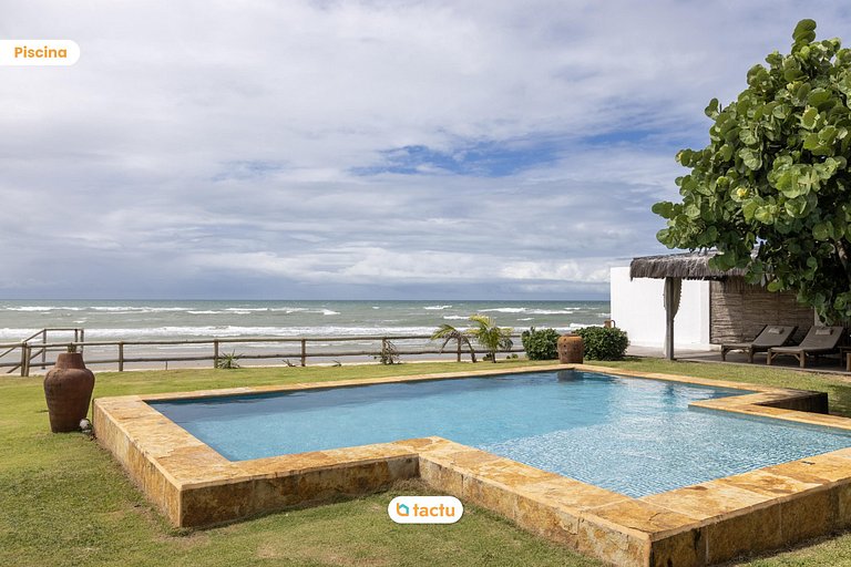 Vila Fatecha: Conforto e privacidade frente mar