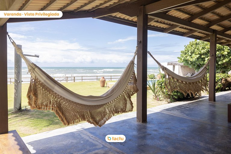Vila Fatecha: Conforto e privacidade frente mar