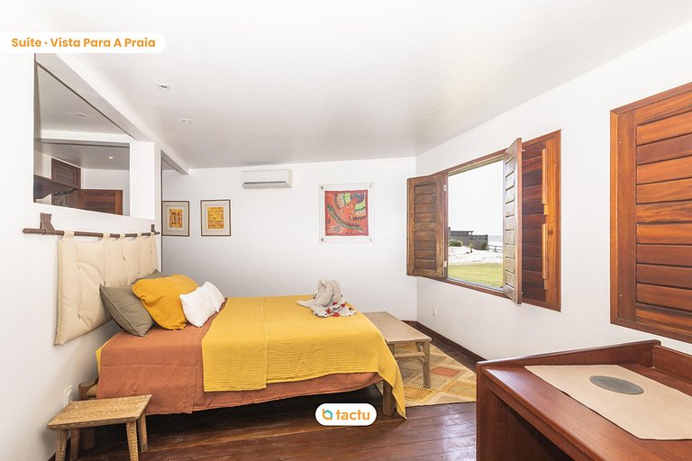 Vila Fatecha: Conforto e privacidade frente mar