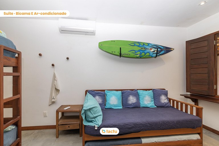 Vila Fatecha: Conforto e privacidade frente mar