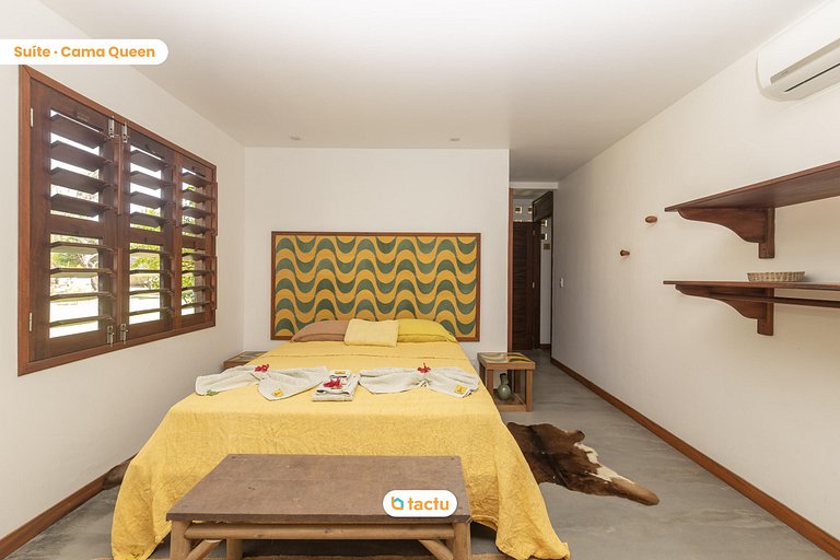 Vila Fatecha: Conforto e privacidade frente mar
