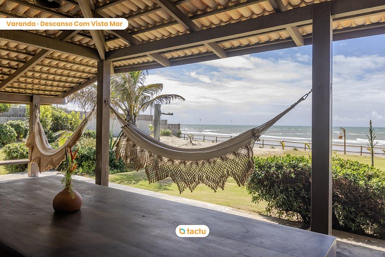 Vila Fatecha: Conforto e privacidade frente mar