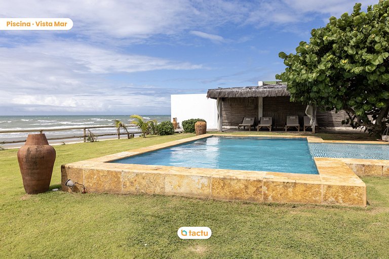 Vila Fatecha: Conforto e privacidade frente mar