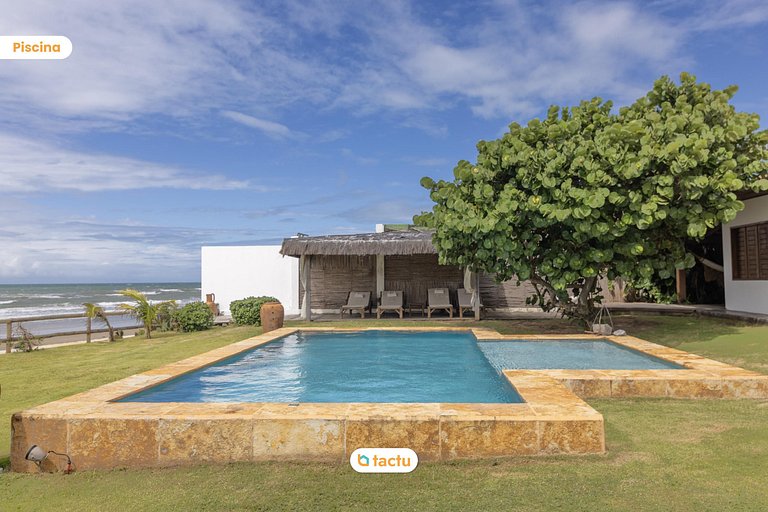 Vila Fatecha: Conforto e privacidade frente mar
