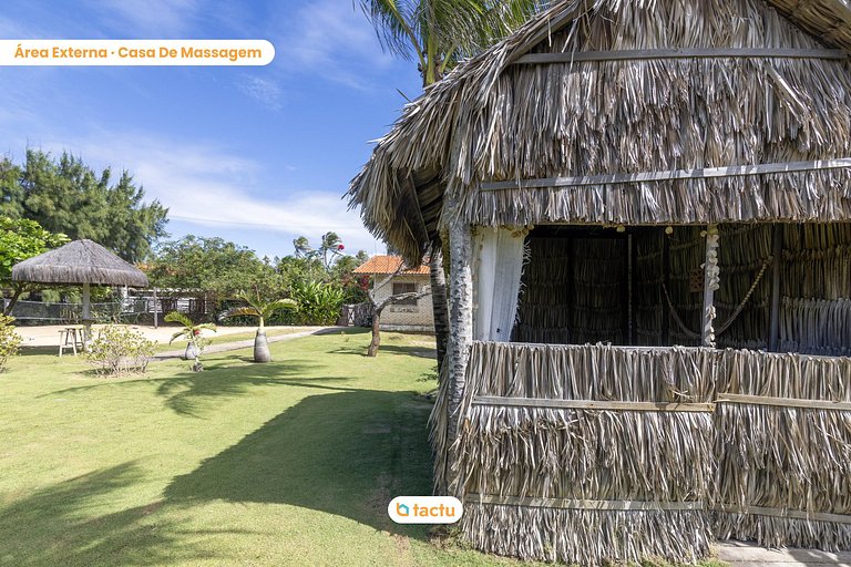 Vila Fatecha: Conforto e privacidade frente mar