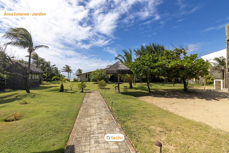 Vila Fatecha: Conforto e privacidade frente mar