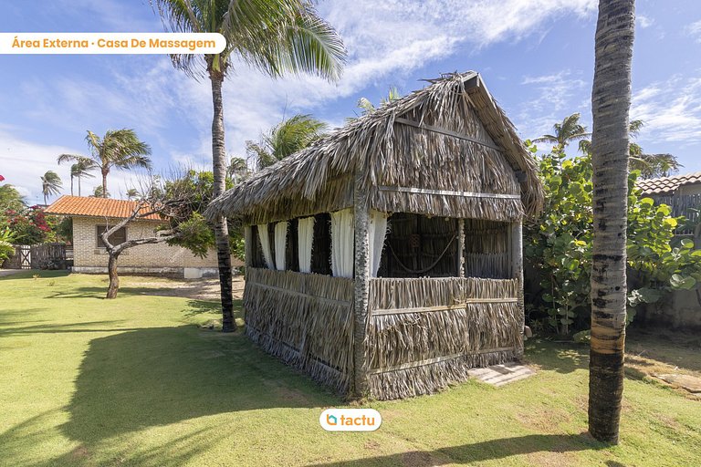 Vila Fatecha: Conforto e privacidade frente mar