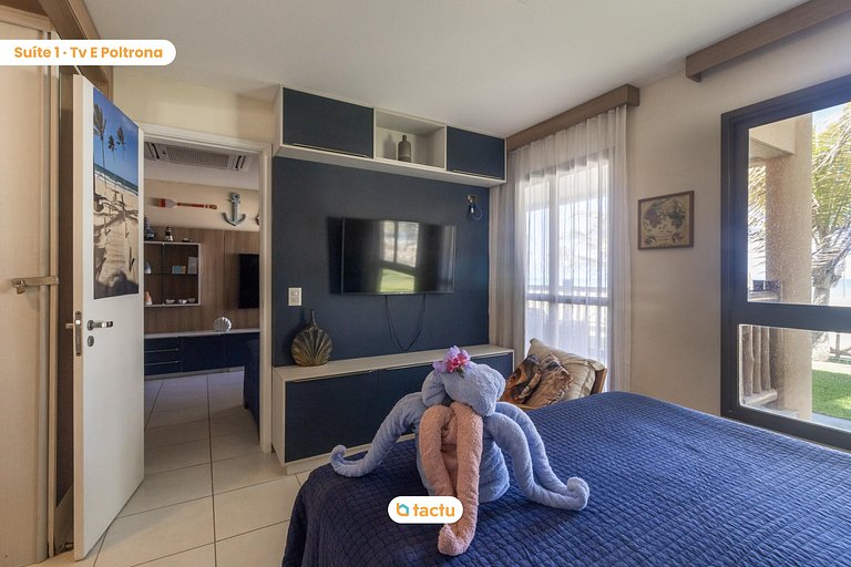 Bungalow Rez-de-chaussée 70 m² Face à la Mer VG Sun Cumbuco