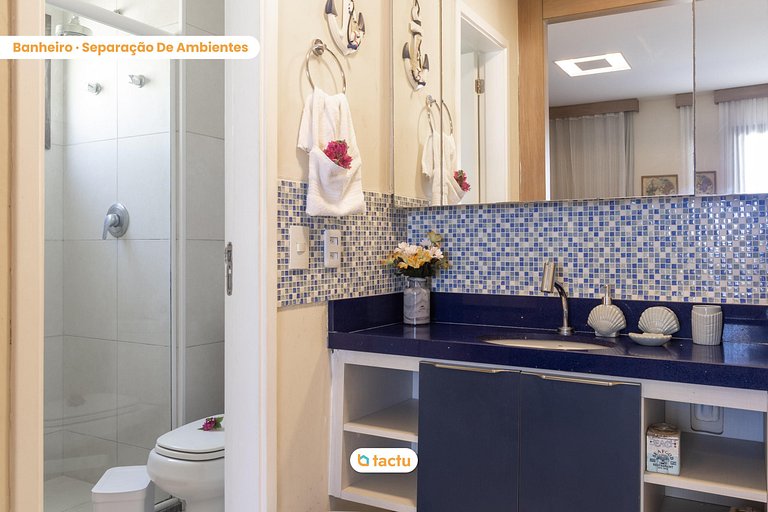 Ground Floor Bungalow 70 m², Oceanfront at VG Sun Cumbuco
