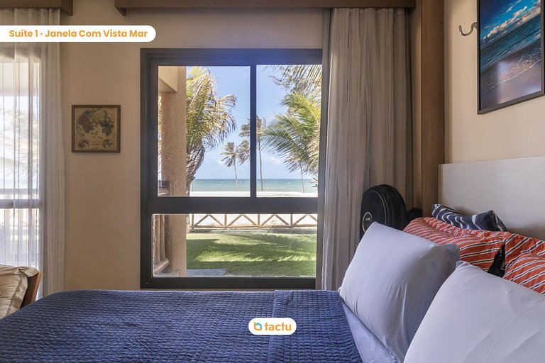 Ground Floor Bungalow 70 m², Oceanfront at VG Sun Cumbuco