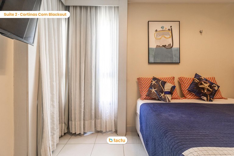 Ground Floor Bungalow 70 m², Oceanfront at VG Sun Cumbuco