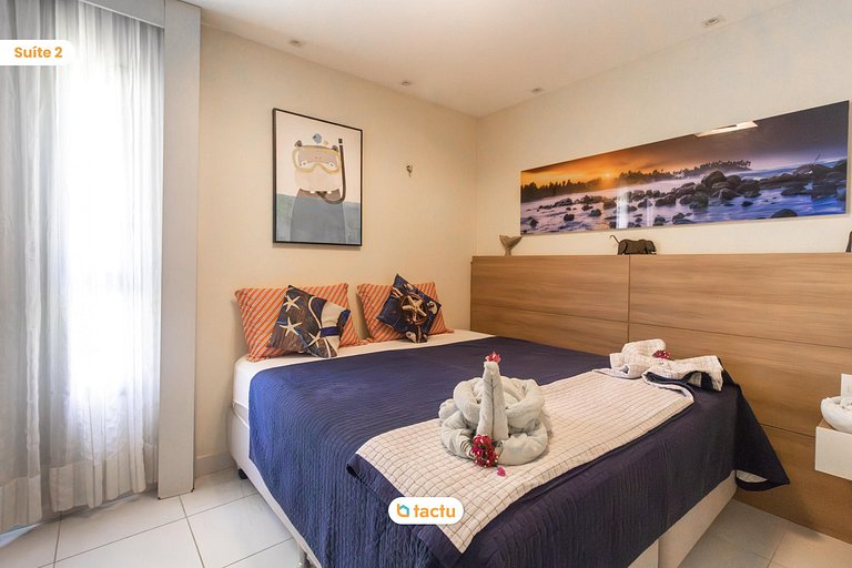 Bungalow Rez-de-chaussée 70 m² Face à la Mer VG Sun Cumbuco