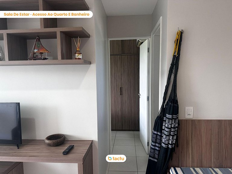 Studio at VG Sun Cumbuco with View and Comfort
