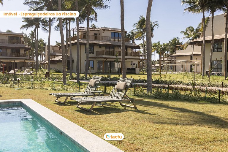 Casa de Luxo em condomínio frente mar Eco Village