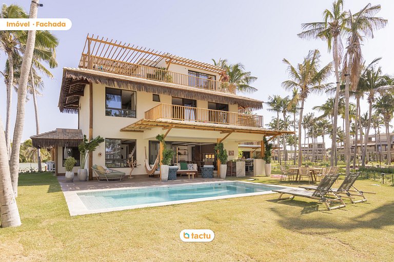 Casa de Luxo em condomínio frente mar Eco Village