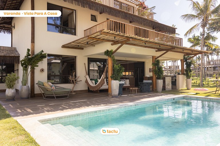 Casa de Luxo em condomínio frente mar Eco Village