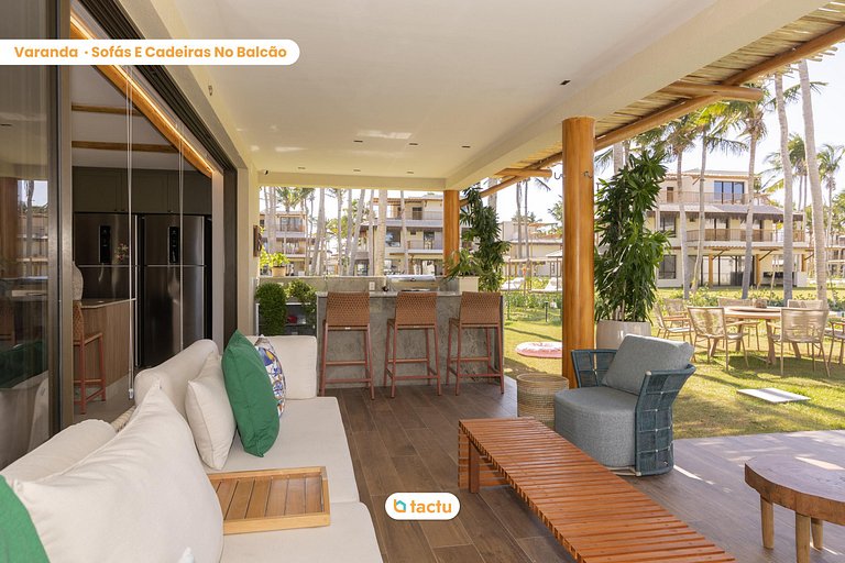 Casa de Luxo em condomínio frente mar Eco Village