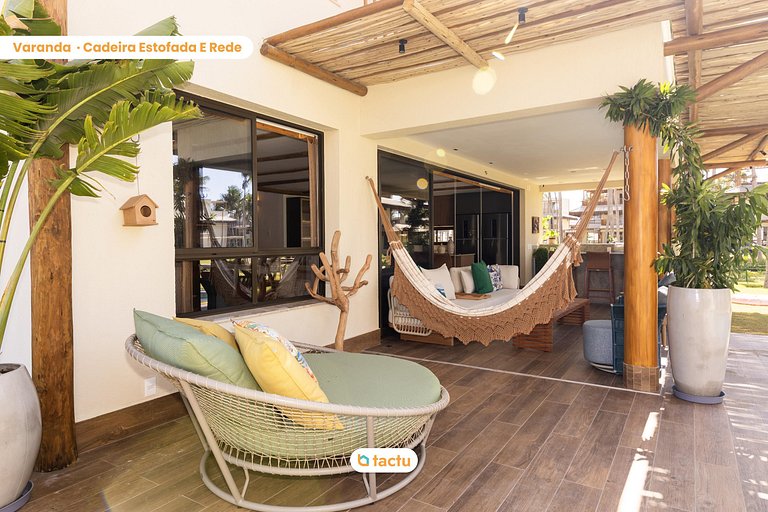 Casa de Luxo em condomínio frente mar Eco Village