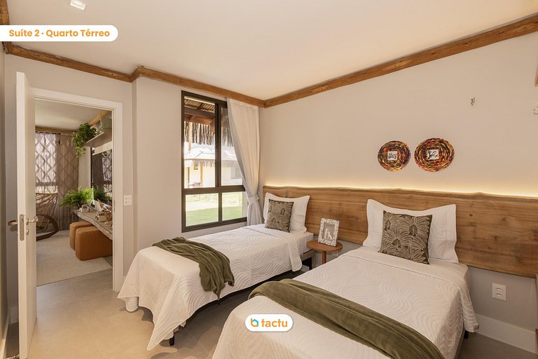 Casa de Luxo em condomínio frente mar Eco Village