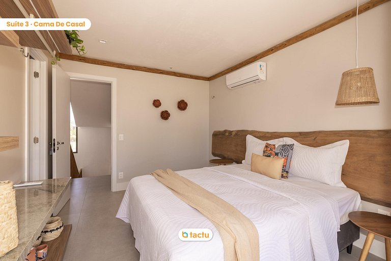 Casa de Luxo em condomínio frente mar Eco Village