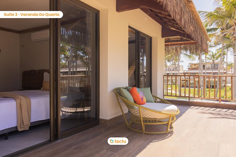 Casa de Luxo em condomínio frente mar Eco Village