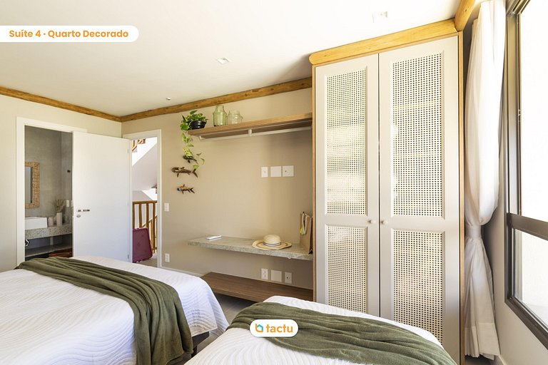Casa de Luxo em condomínio frente mar Eco Village