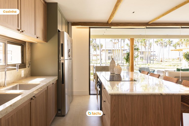 Casa de Luxo em condomínio frente mar Eco Village