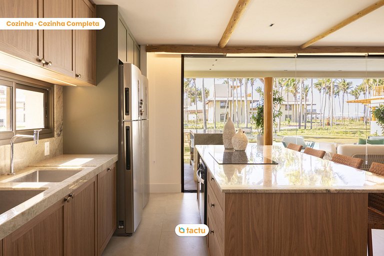 Casa de Luxo em condomínio frente mar Eco Village