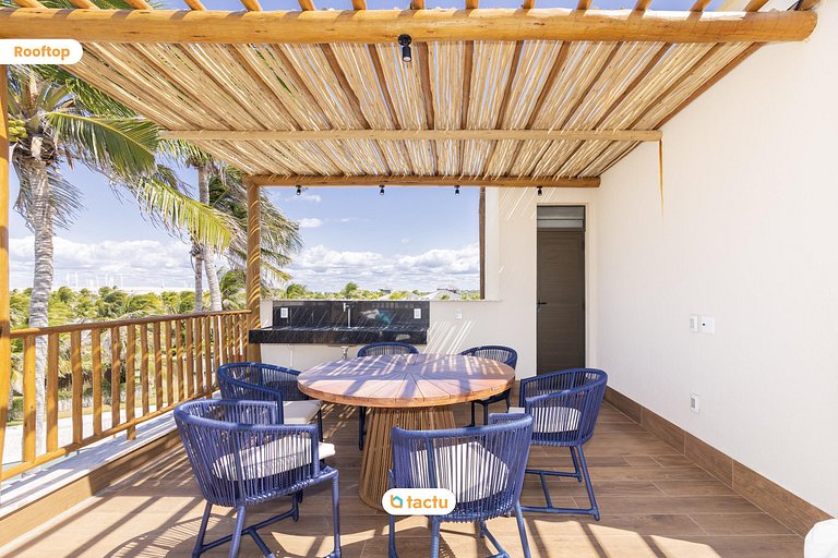 Casa de Luxo em condomínio frente mar Eco Village
