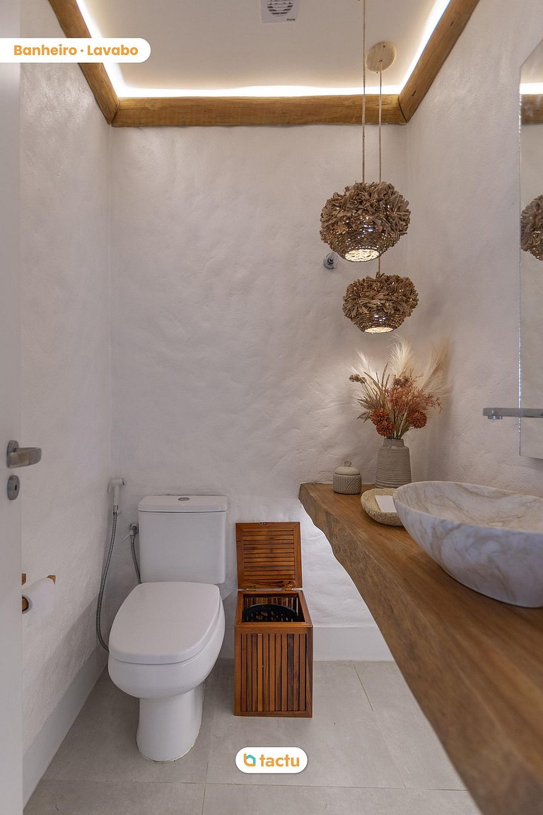 Casa de Luxo em condomínio frente mar Eco Village