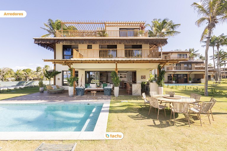 Casa de Luxo em condomínio frente mar Eco Village