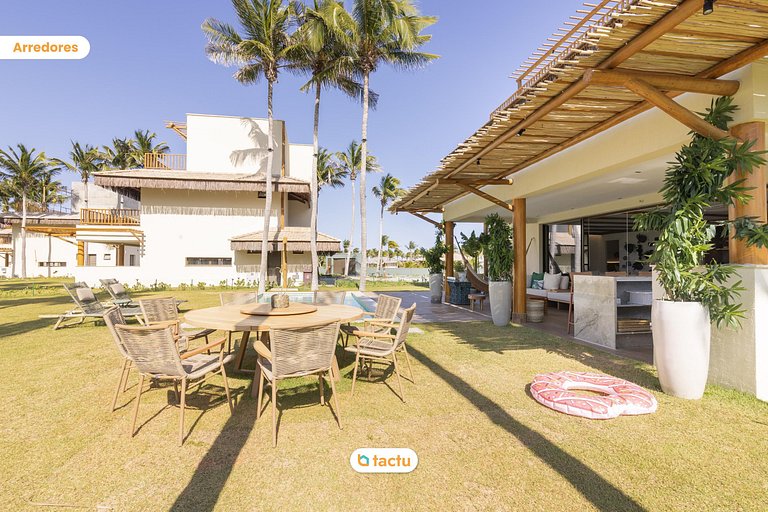 Casa de Luxo em condomínio frente mar Eco Village