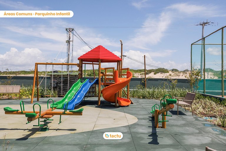 Triplex com Rooftop & Piscina Eco Village Fortim