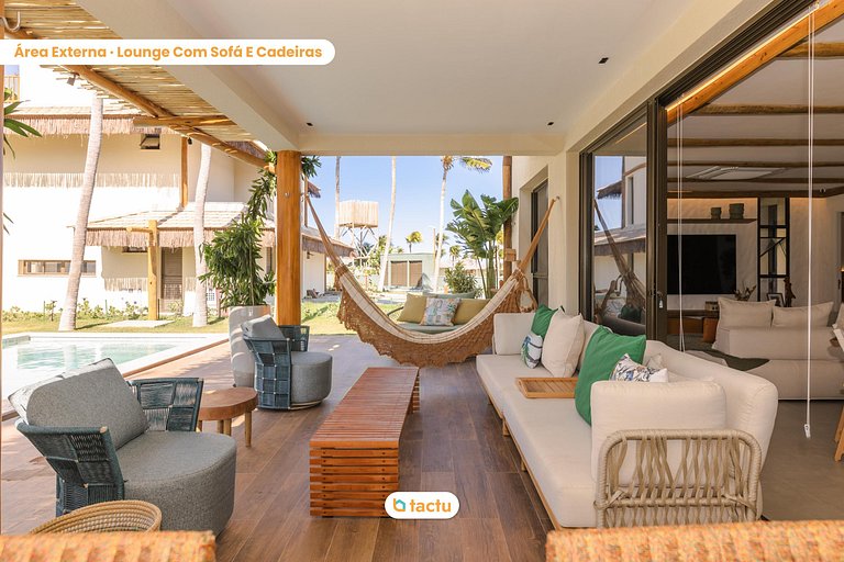 Casa de Luxo em condomínio frente mar Eco Village
