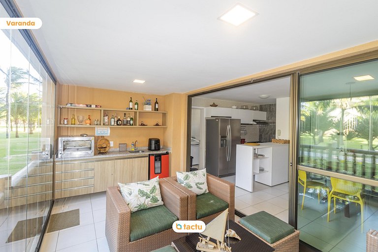 Apartamento de luxo no melhor bloco do VG Sun Cumbuco