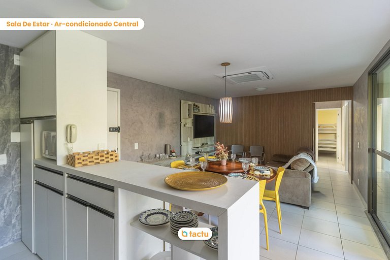 Apartamento de luxo no melhor bloco do VG Sun Cumbuco