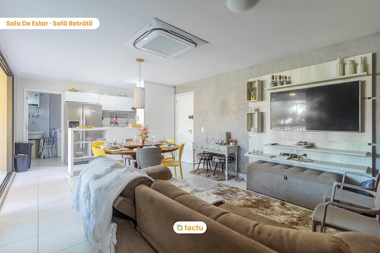 Luxury apartment in the best building of VG Sun Cumbuco
