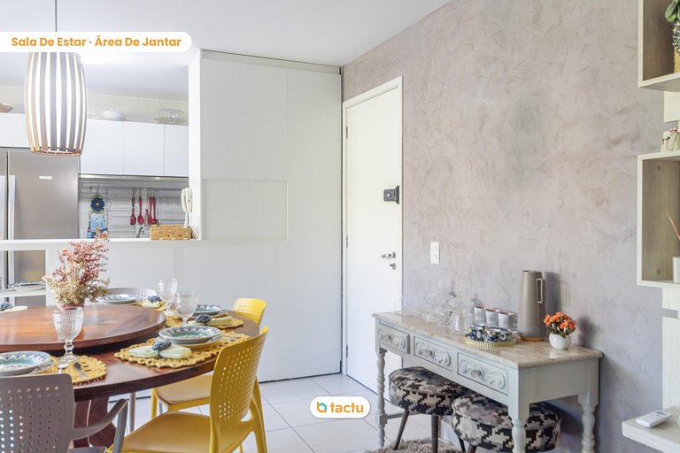 Apartamento de luxo no melhor bloco do VG Sun Cumbuco