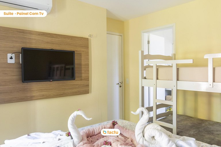 Apartamento de luxo no melhor bloco do VG Sun Cumbuco