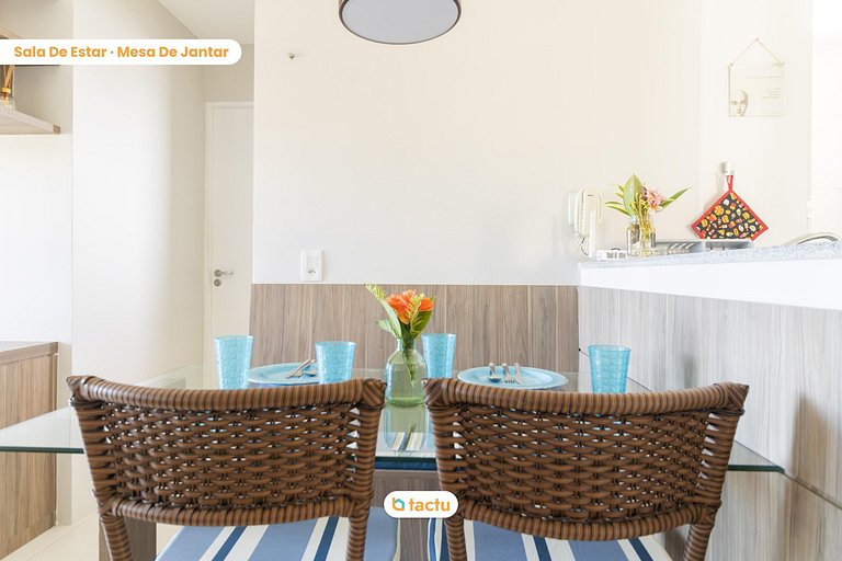 Studio at VG Sun Cumbuco with View and Comfort