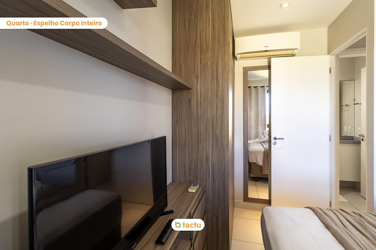 Estudio en VG Sun Cumbuco con Vista y Comodidad