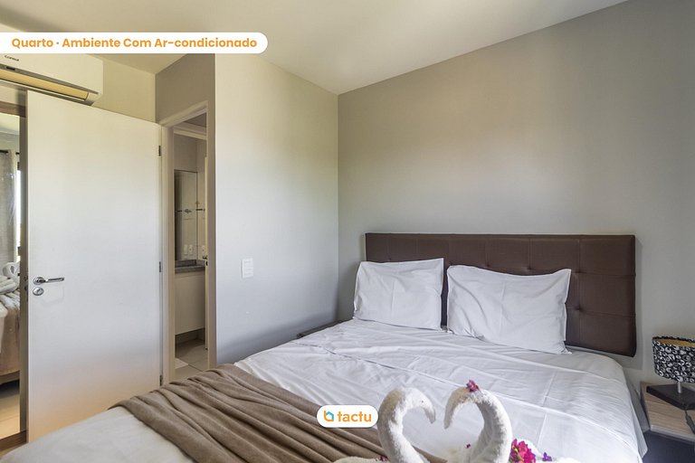 Estudio en VG Sun Cumbuco con Vista y Comodidad